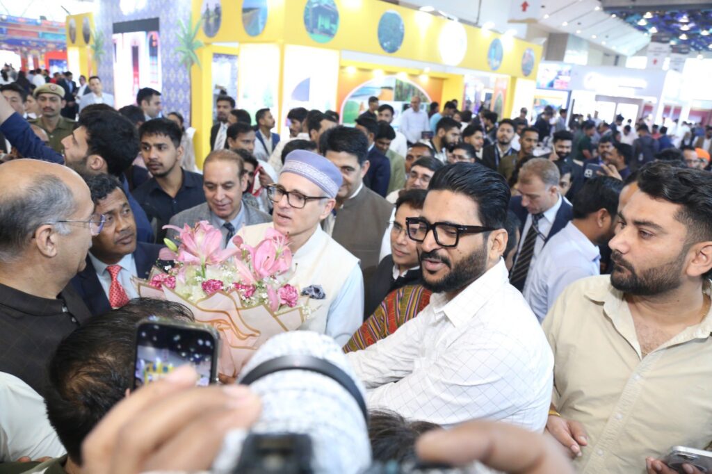CM Omar Abdullah Reaffirms Push to Promote J&K as Premier All-Season Destination at SATTE 2026