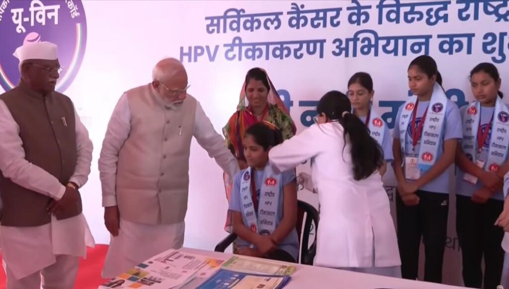 WHO South-East Asia Region congratulates India on national launch of HPV vaccination campaign