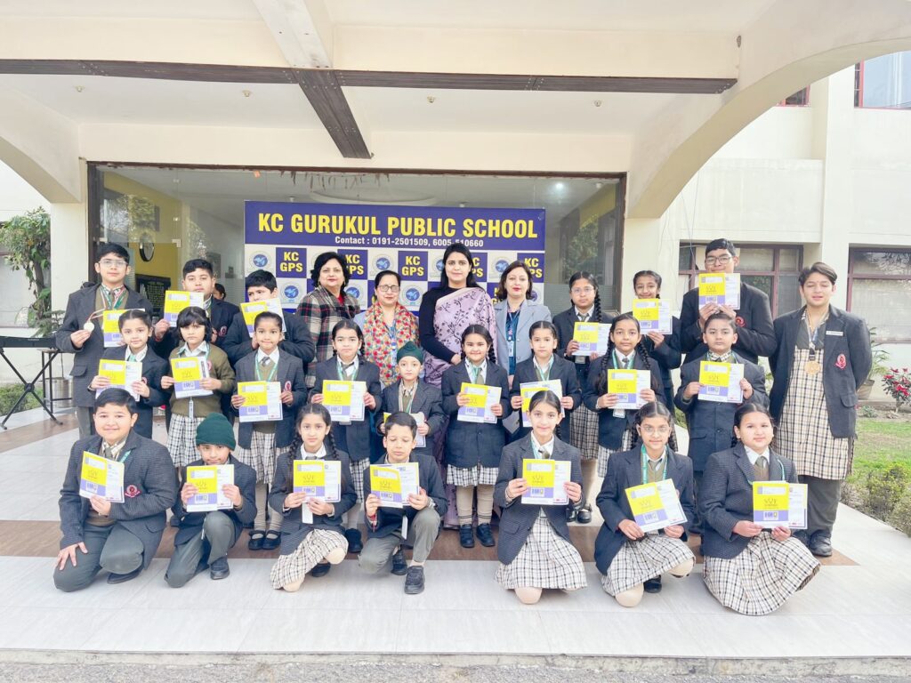 K.C. Gurukul Public School Shines in SOF International English Olympiad