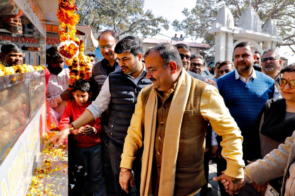 11 Modern Carts, 10 Shops, 5 Kiosks Allotted to Vendors at Bahu Fort Under Smart City Project