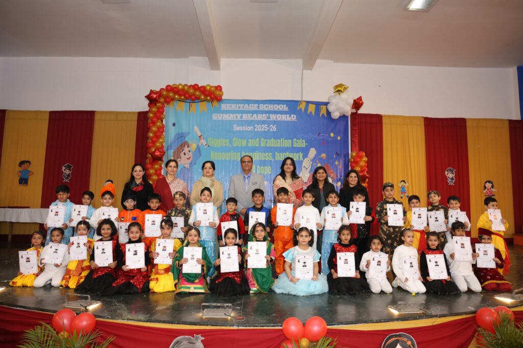 Heritage School Hosts Vibrant Graduation Gala for Kindergarten Students