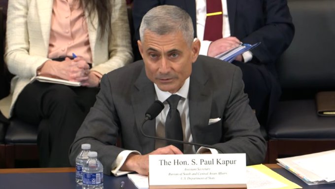 “Strong, independent India, an important ally in countering China’s influence in Indo-Pacific”: US official Paul Kapur