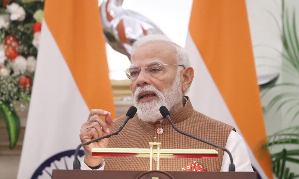 No issue can be resolved through military conflict: PM Modi