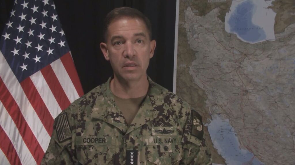 “Will not stop, Iran’s ability to hit back declining,” US Central Command Chief