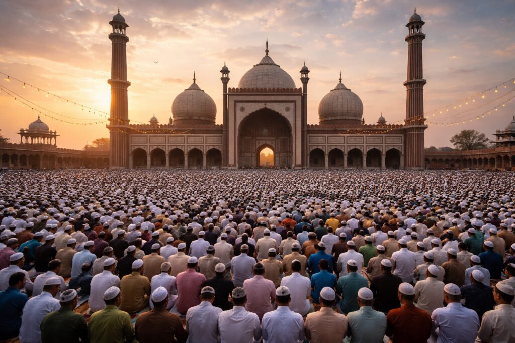 India to Celebrate Eid al-Fitr on Saturday as Shawwal Moon Not Sighted