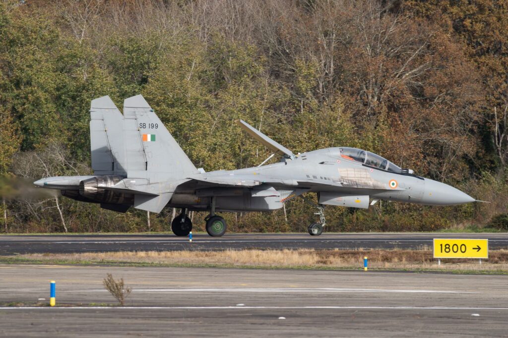 IAF Su-30MKI Fighter Jet Crashes in Assam During Training Mission; Search Operations Underway