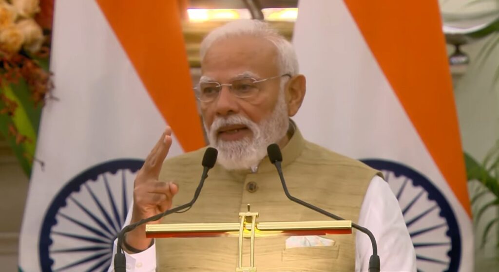 “India always called for dialogue, diplomacy to find solution to such disputes”: PM Modi on conflict in West Asia