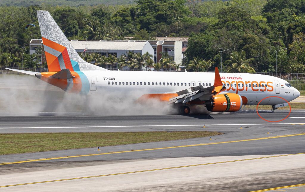 Hard Landing by Air India Express Flight Disrupts Operations at Phuket Airport