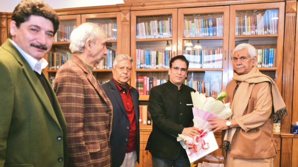 NC MLAs Meet LG Manoj Sinha, Seek Withdrawal of Cases Against Youths Arrested During Valley Protests