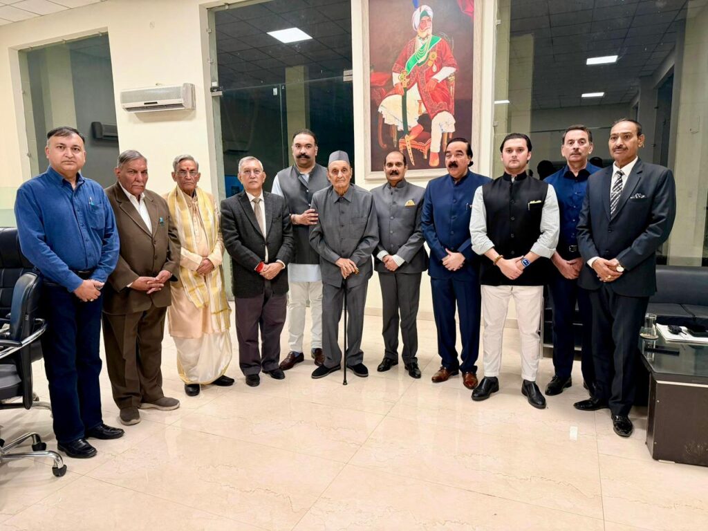 Jammu & Kashmir Dharmarth Trust Reviews Temple Restoration, Development Plans in Jammu Meeting