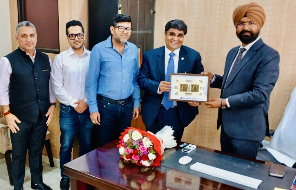 ICC Jammu Chapter Meets Director Employment, Discusses Mentorship Opportunities Under Mission YUVA