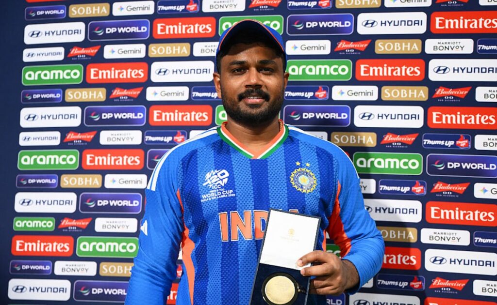 T20 World Cup star Sanju Samson named ICC Men’s Player of the Month for March