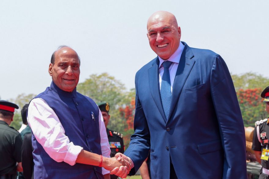 Defence Minister Rajnath Singh and his Italian counterpart Guido Crosetto hold wide ranging talks, discuss West Asia situation