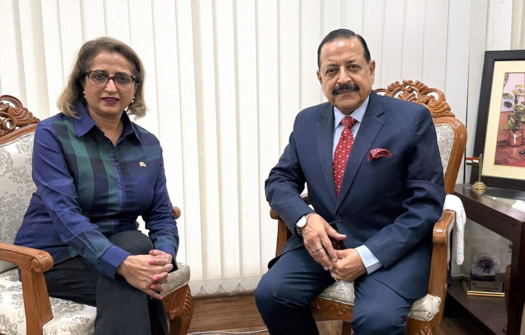 President-elect ‘International Diabetes Federation’ meets Dr Jitendra, discusses indigenous biosimilar Insulin production