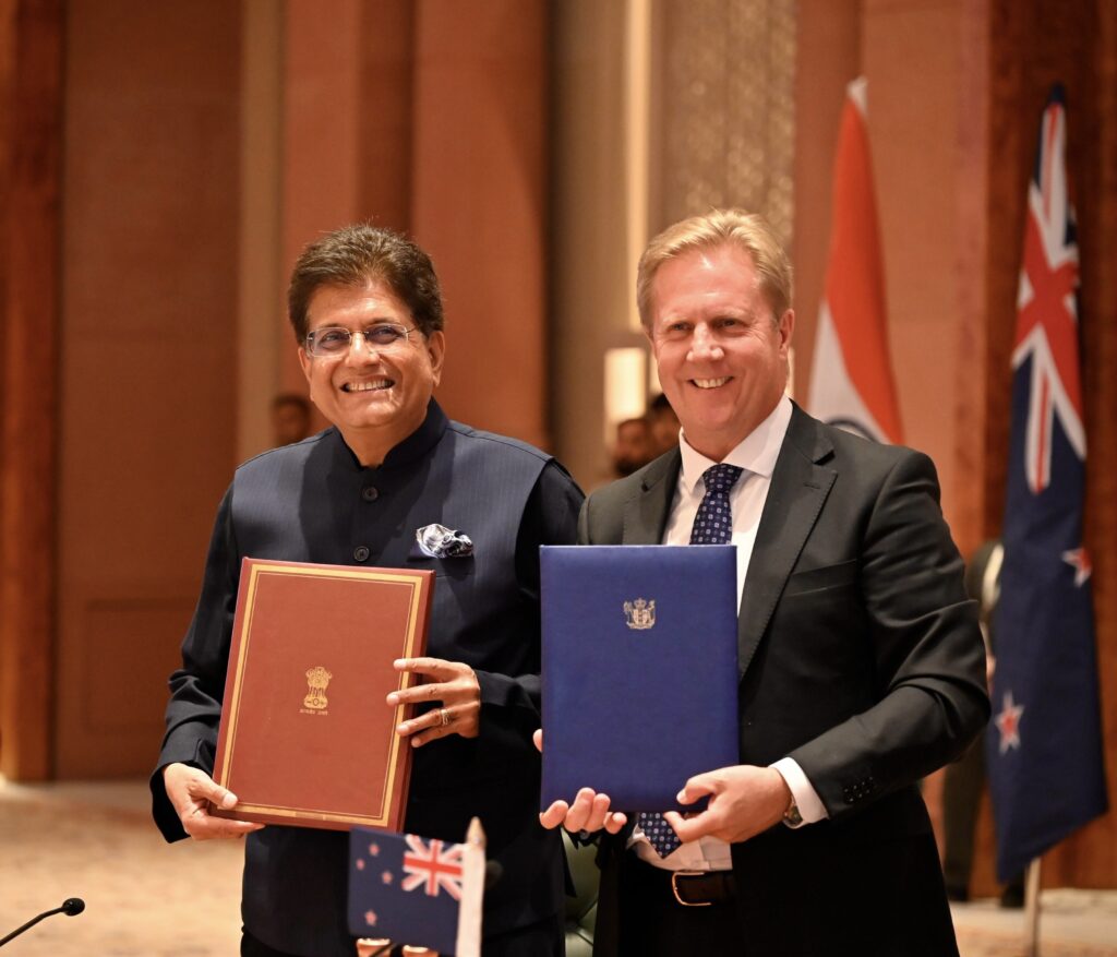 Piyush Goyal,Todd McClay hail ‘comprehensive’ India-New Zealand FTA as new chapter in ties