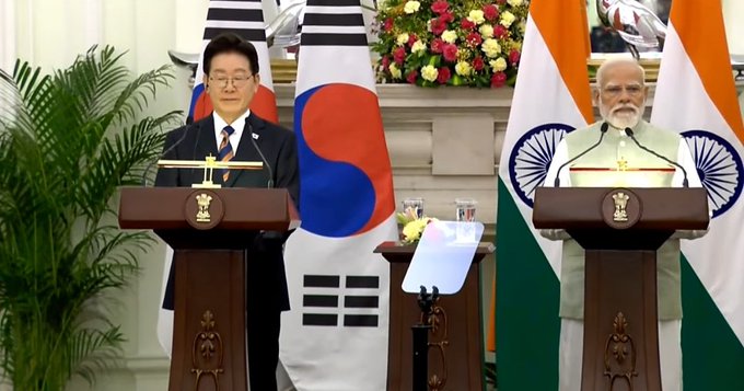 India, South Korea upgrade ties to “futuristic partnership”; Seoul joins global solar alliance, Indo-Pacific Oceans Initiative