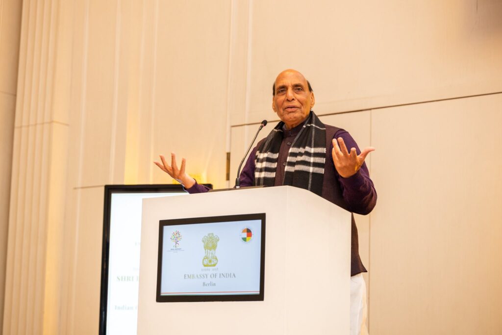 “Germany commands distinct prestige, credibility within international community”: Defence Minister Rajnath Singh highlights his first visit to country