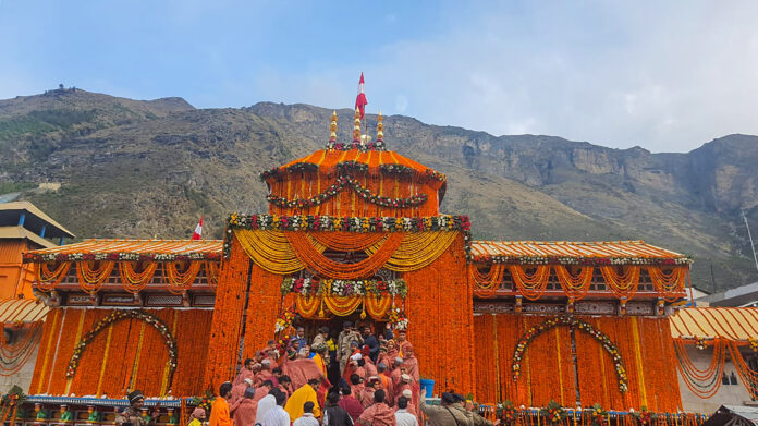 Badrinath temple portals reopen for devotees