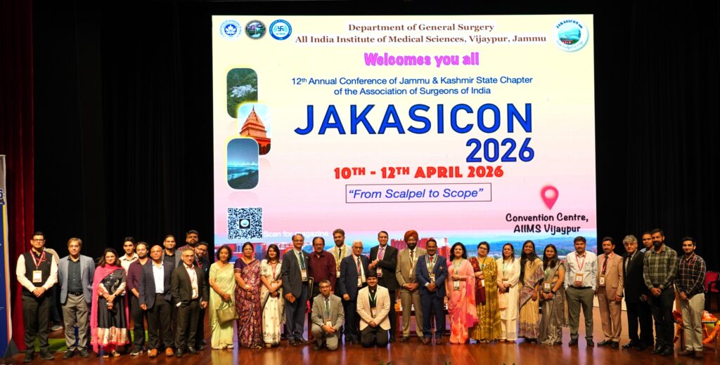 JAKASICON 2026 Concludes Successfully at AIIMS Jammu, Showcases Surgical Excellence