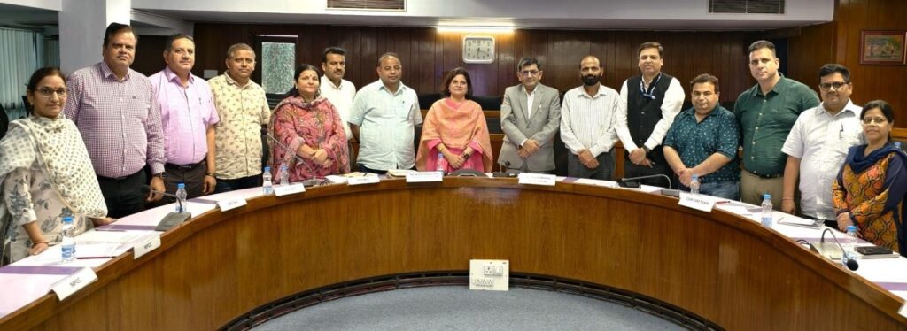 Dir CSIR-IIIM, Commissioner Secretary S&T Review Progress of J&K Industrial Biotech Parks, Chart Operational Roadmap