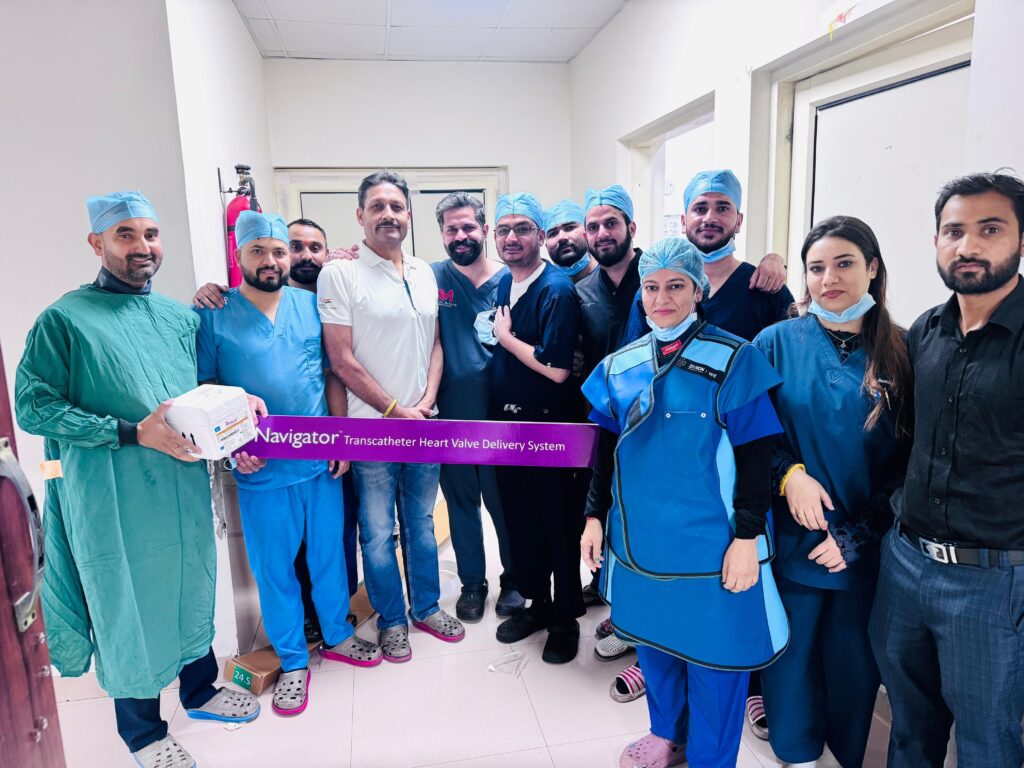 Dr Nikhil Mahajan Successfully Performs Advanced TAVI Procedure at KD Hospital