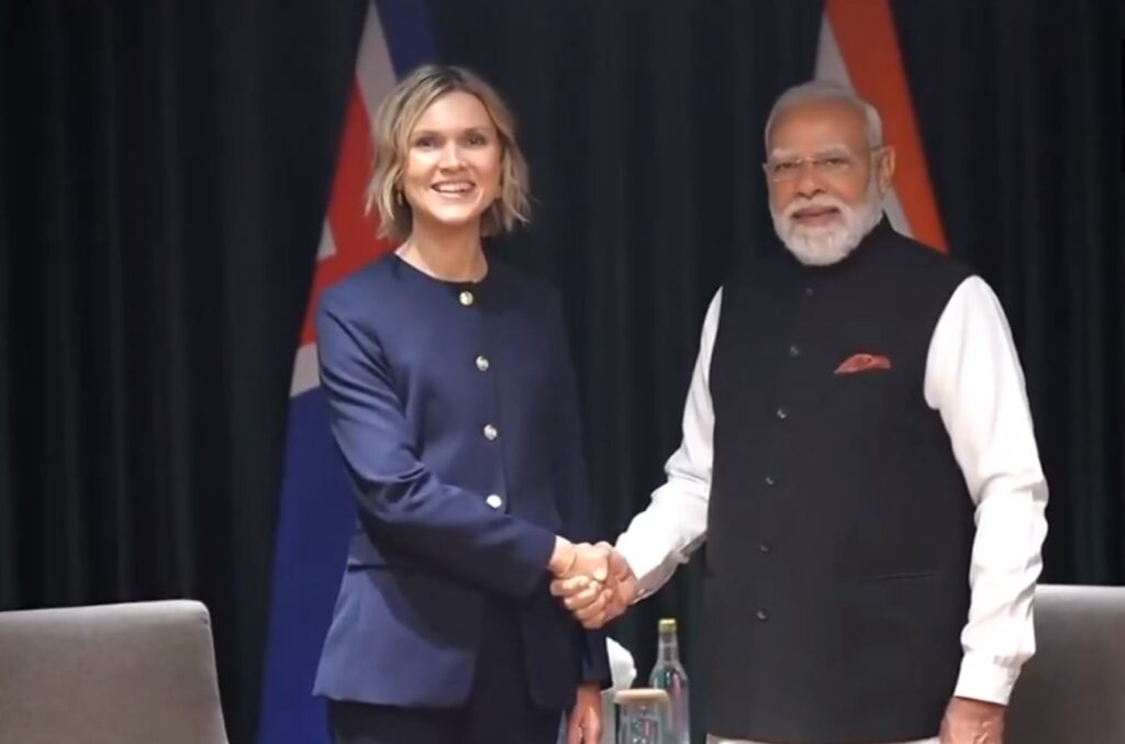 PM Narendra Modi holds bilateral meeting with Iceland’s PM Kristrun Mjoll Frostadottir ahead of India-Nordic Summit