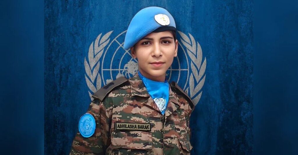 Major Abhilasha Barak of India to receive 2025 UN Military Gender Advocate of the Year Award