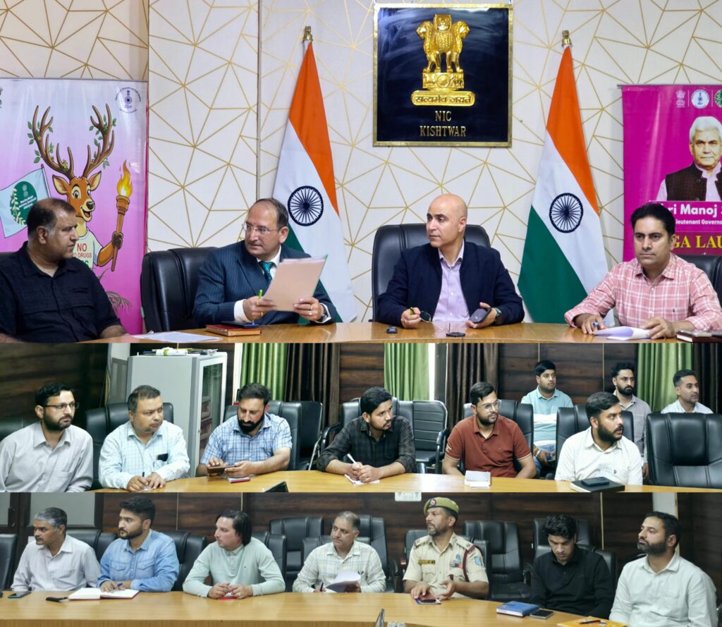 DC Kishtwar reviews arrangements for upcoming Shri Mindhal Mata Yatra 2026
