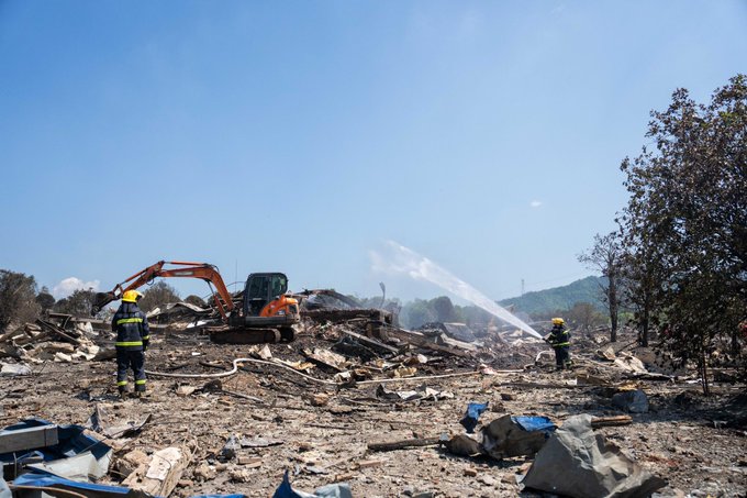 26 killed, 61 injured in blast at fireworks factory in China