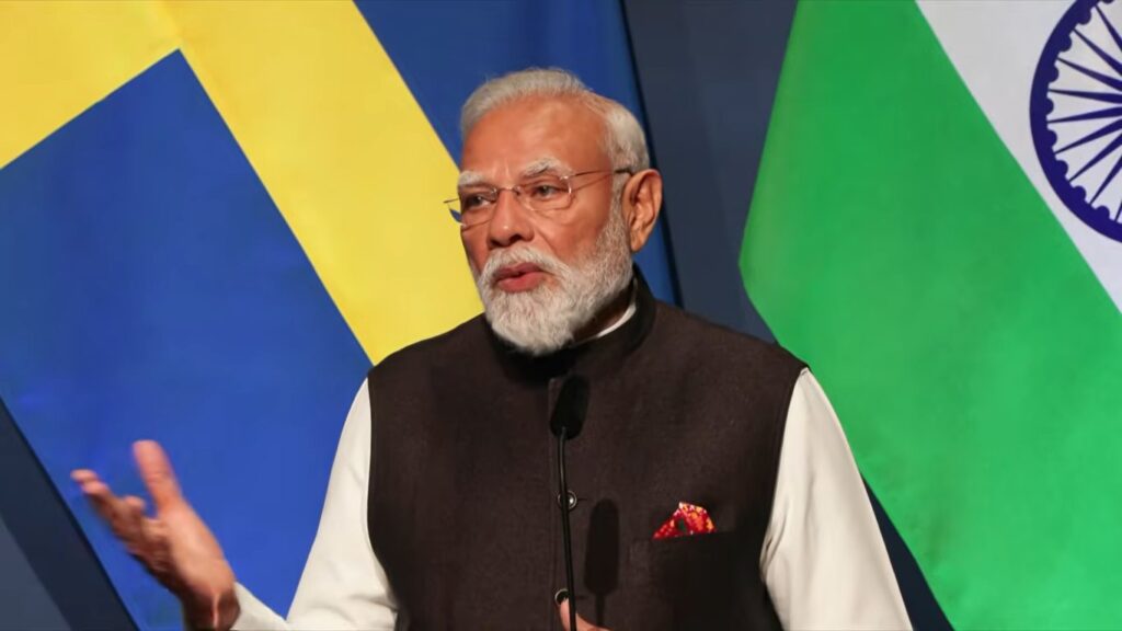 PM Modi calls for India-Europe partnership to become “strong pillars of stability, sustainability, shared prosperity”