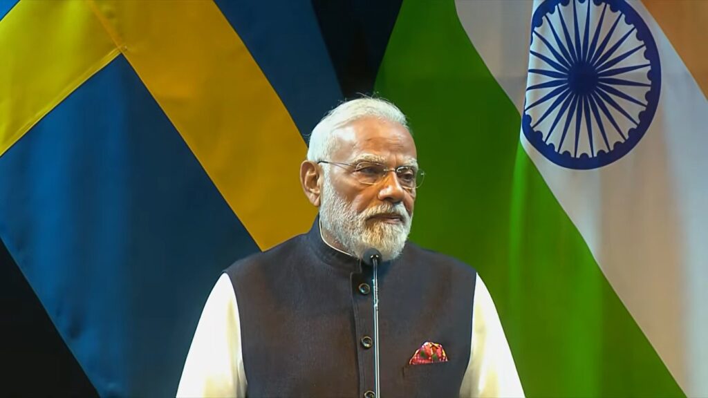 PM Modi pitches bold investment vision to Europe’s top CEOs at historic ERT roundtable in Gothenburg