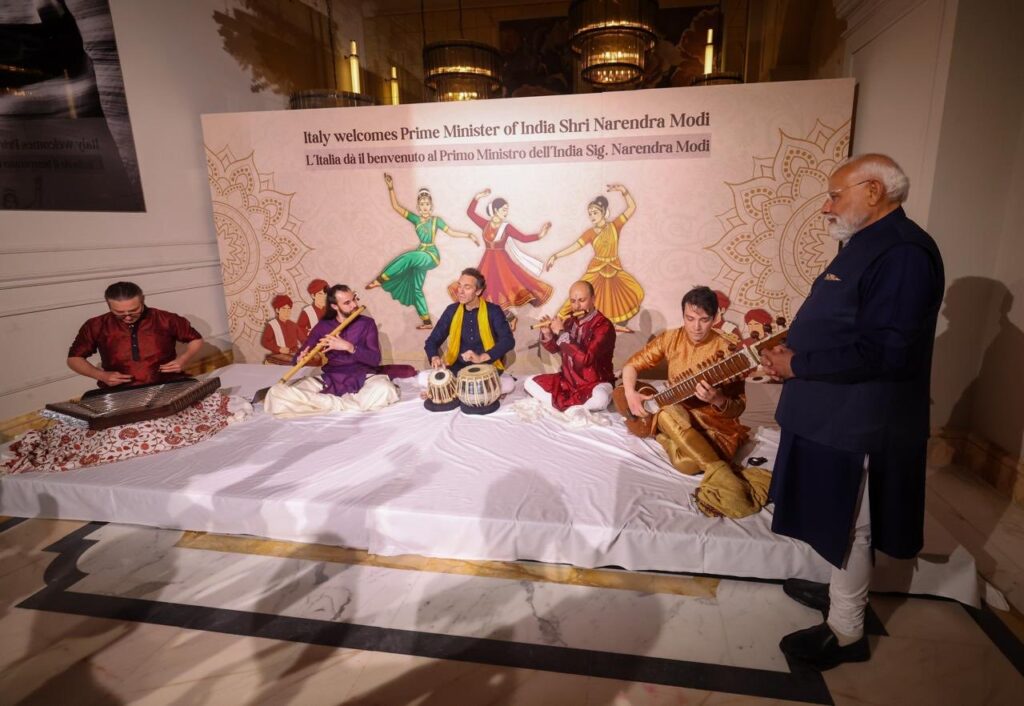 ‘Indian music is getting very popular’: PM Modi highlights cultural performances by Italian artists in Rome