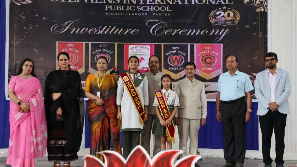Investiture Ceremony Marks New Chapter for Student Leaders at Stephens International Public School