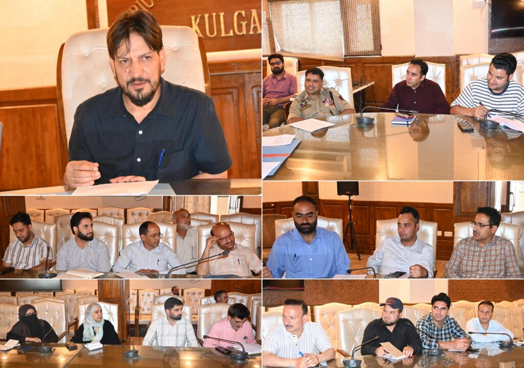 ADC Kulgam reviews arrangements for International Yoga Day