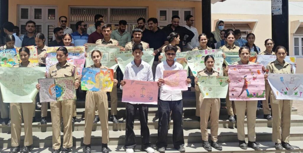 GDC Ramban organises Poster Making, Essay Writing Competition under NMJK campaign