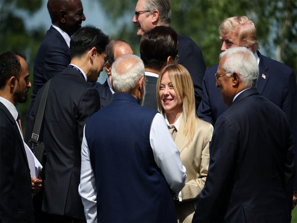 “We’re the most famous couple on Instagram,” Giorgia Meloni jokes with PM Modi