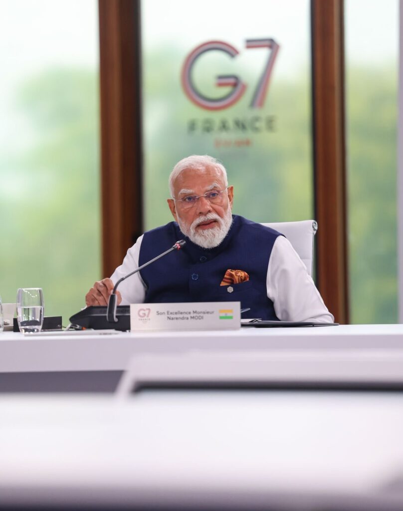 “AI must empower people”: PM Modi at G7 Summit