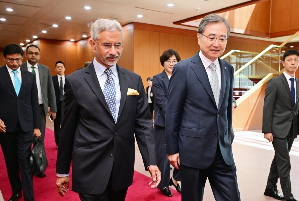 South Korean foreign minister Cho Hyun hails “new level” of partnership after discussions with EAM S Jaishankar