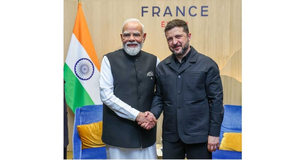 PM Narendra Modi, Volodymyr Zelenskyy discuss trade, bilateral cooperation on sidelines of G7 Summit