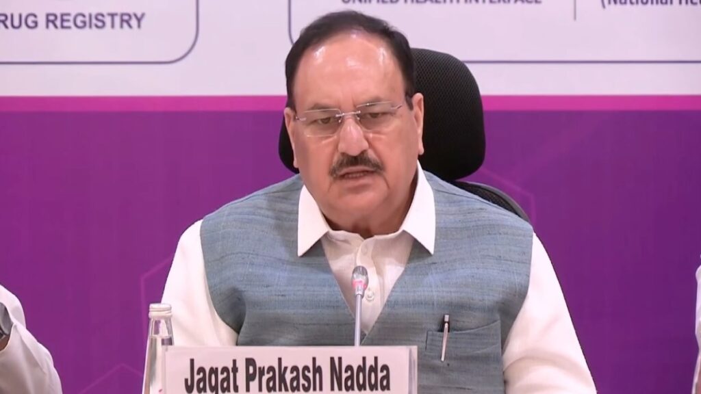 Union Health Minister J P Nadda launches eSushrut@Clinic hospital management information system