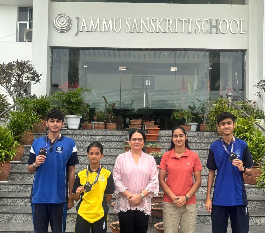 Jammu Sanskriti School Students Excel at India Open International Taekwondo Championship