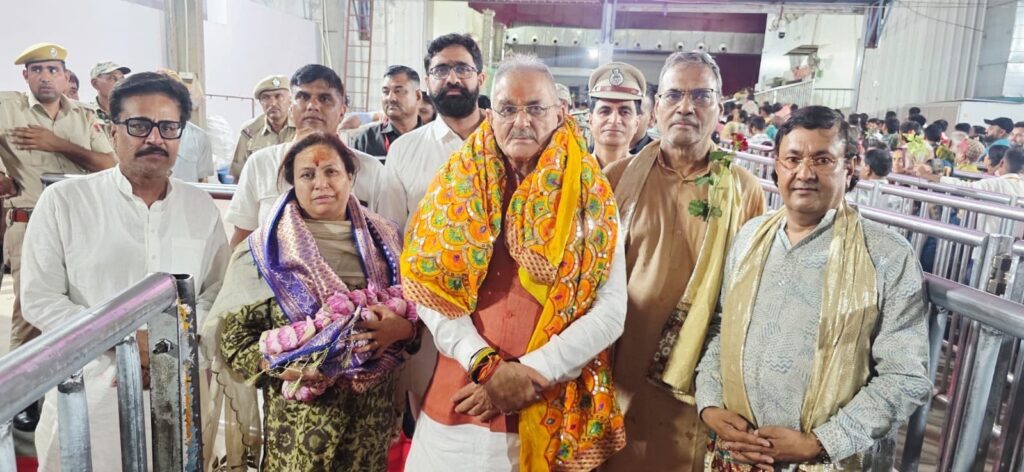 Himachal Pradesh Governor Kavinder Gupta Offers Prayers at Khatu Shyam Ji, Govind Dev Ji and Moti Dungri Temples