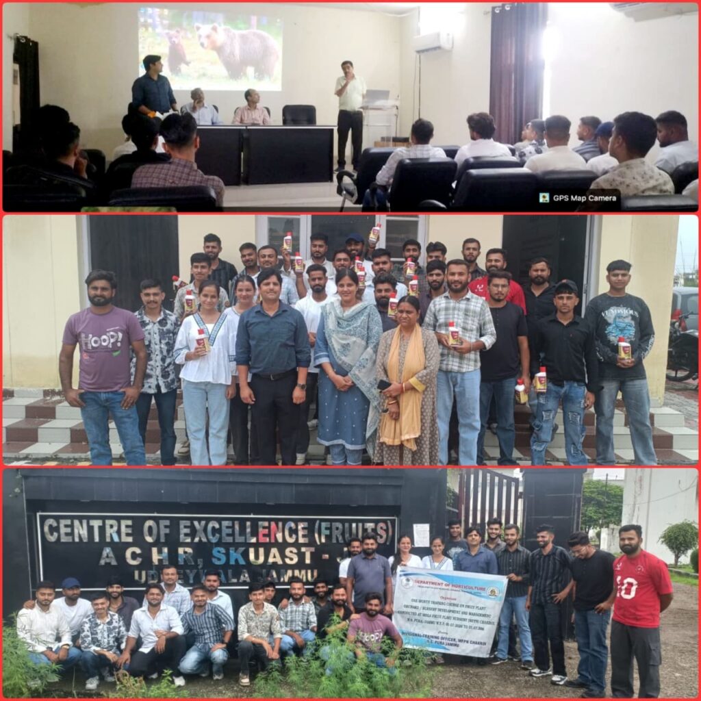 ACHR Udheywalla hosts one-day training programme on orchard and nursery development