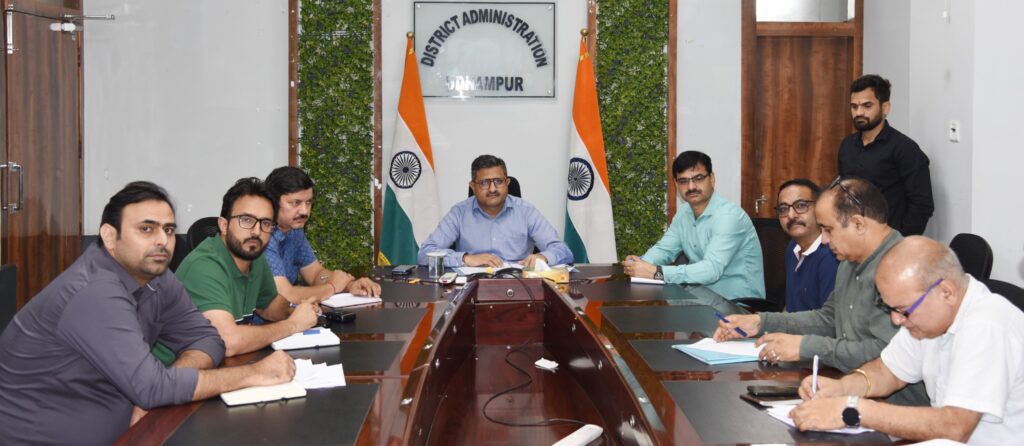 ADC reviews telecom infrastructure, calls for expeditious execution of digital connectivity projects in Udhampur