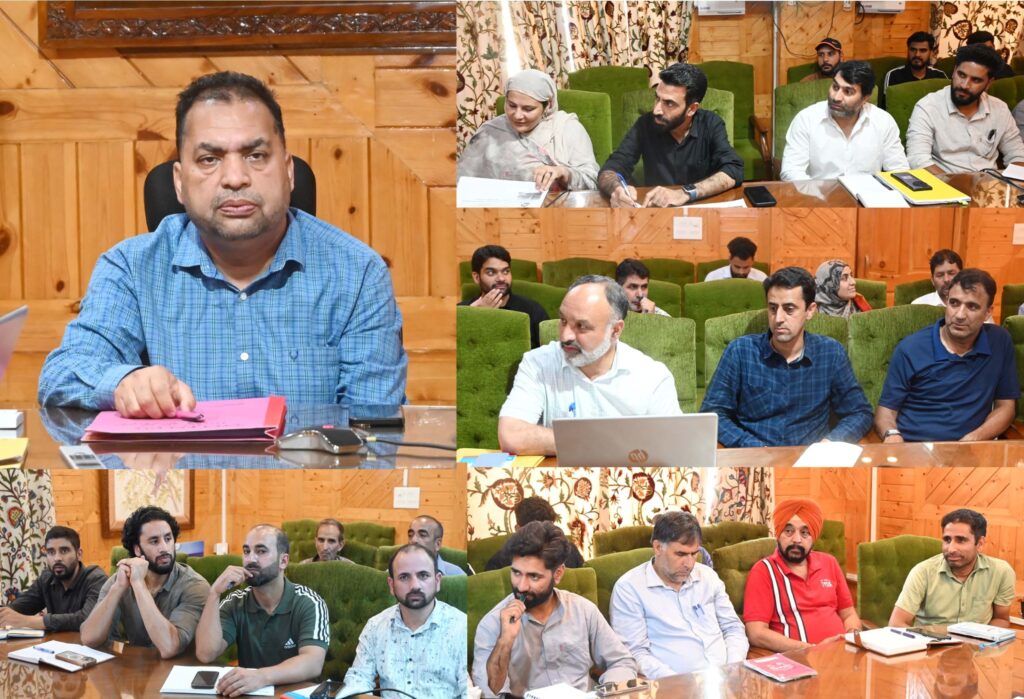 ADDC Shopian reviews JJM progress, directs expedited completion of pending works