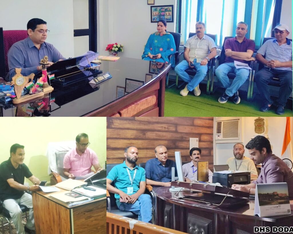 Block-Level Monitoring Committees review TB elimination strategy in Assar, Bhaderwah and Thathri