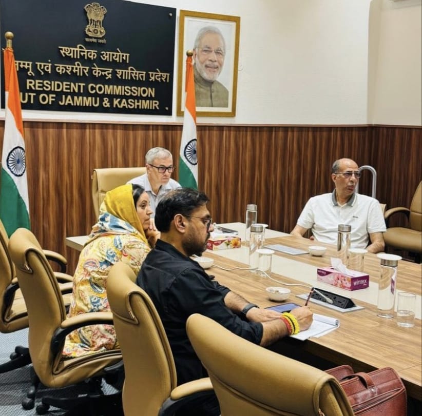 CM Omar Abdullah reviews restoration, relief measures amid heavy rains; directs proactive preparedness across J&K