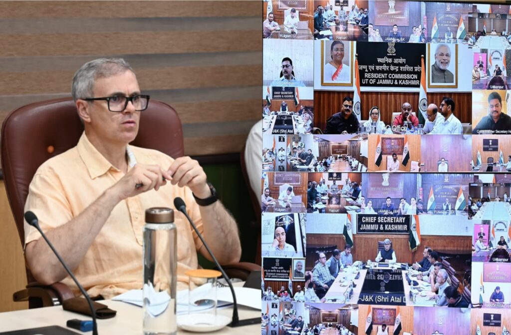 CM Omar Abdullah reviews situation of Poonch, Rajouri after flash floods wreak havoc in twin districts