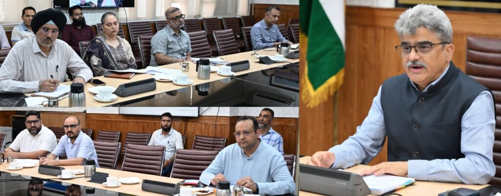 Chief Secretary for emulating national best practices for enhancing Ease of Doing Business in J&K