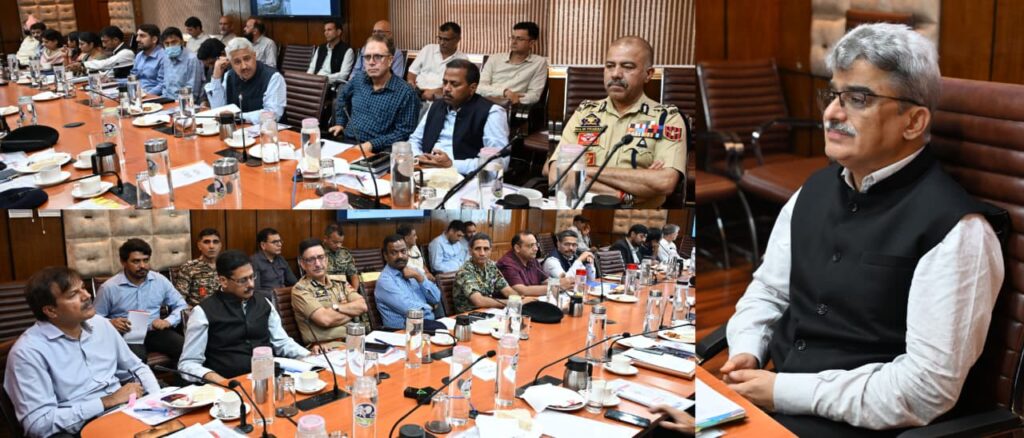 Chief Secretary reviews implementation of CAPF recommendations for upgrading SANJY facilities